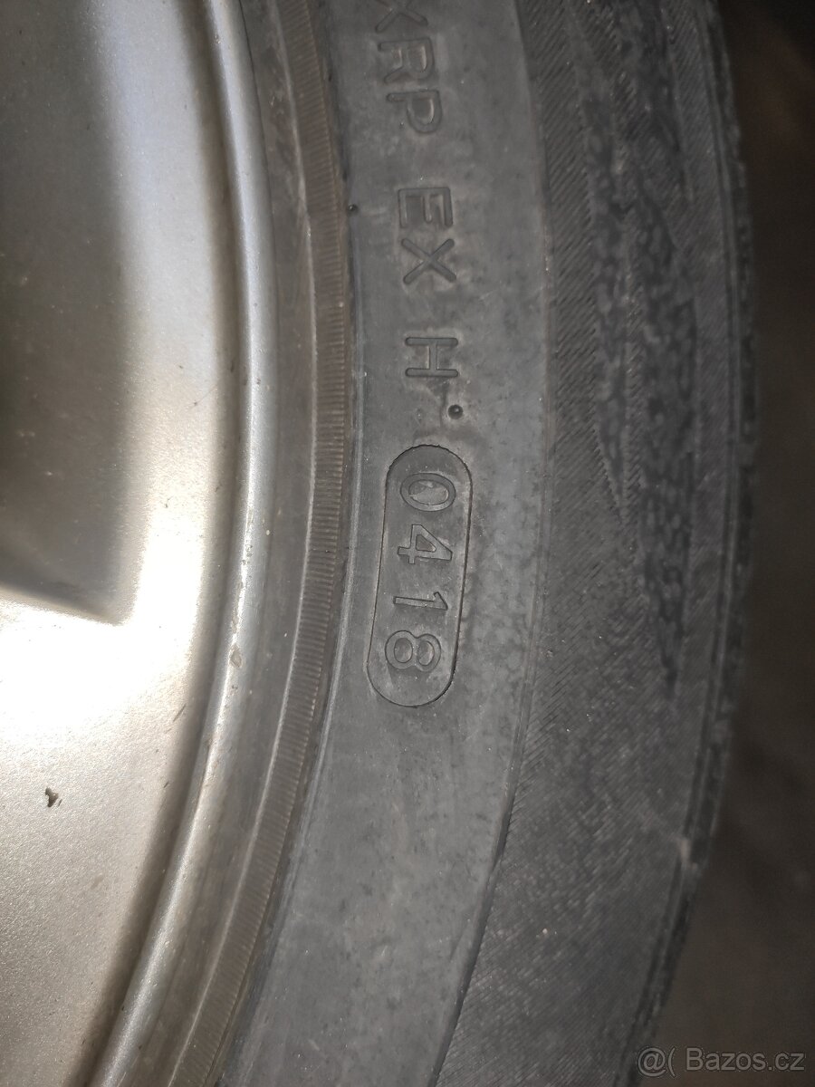 Sada kol R16 5x120 origo BMW, letní pneu 5,5mm Hankook - 6