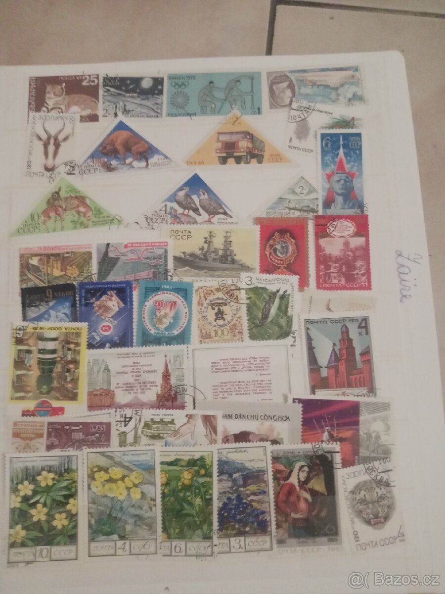 Poštovní známky 8 - 6