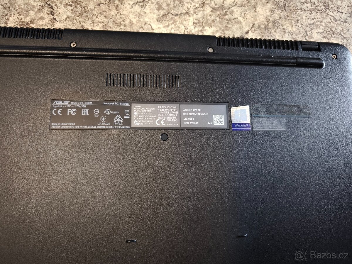 Notebook Asus VivoBook,Model X705MA-BX - 6