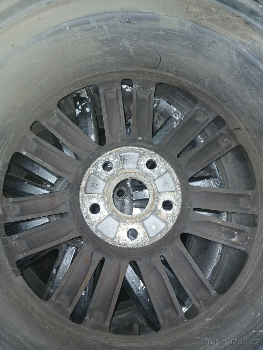 Alu kola 5x112 R17 Zimni pneu - 6