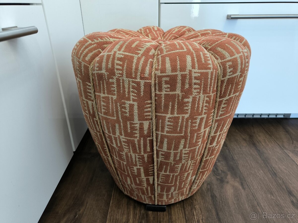 Art Deco taburet "Tulipán" - Jindřich Halabala - 6