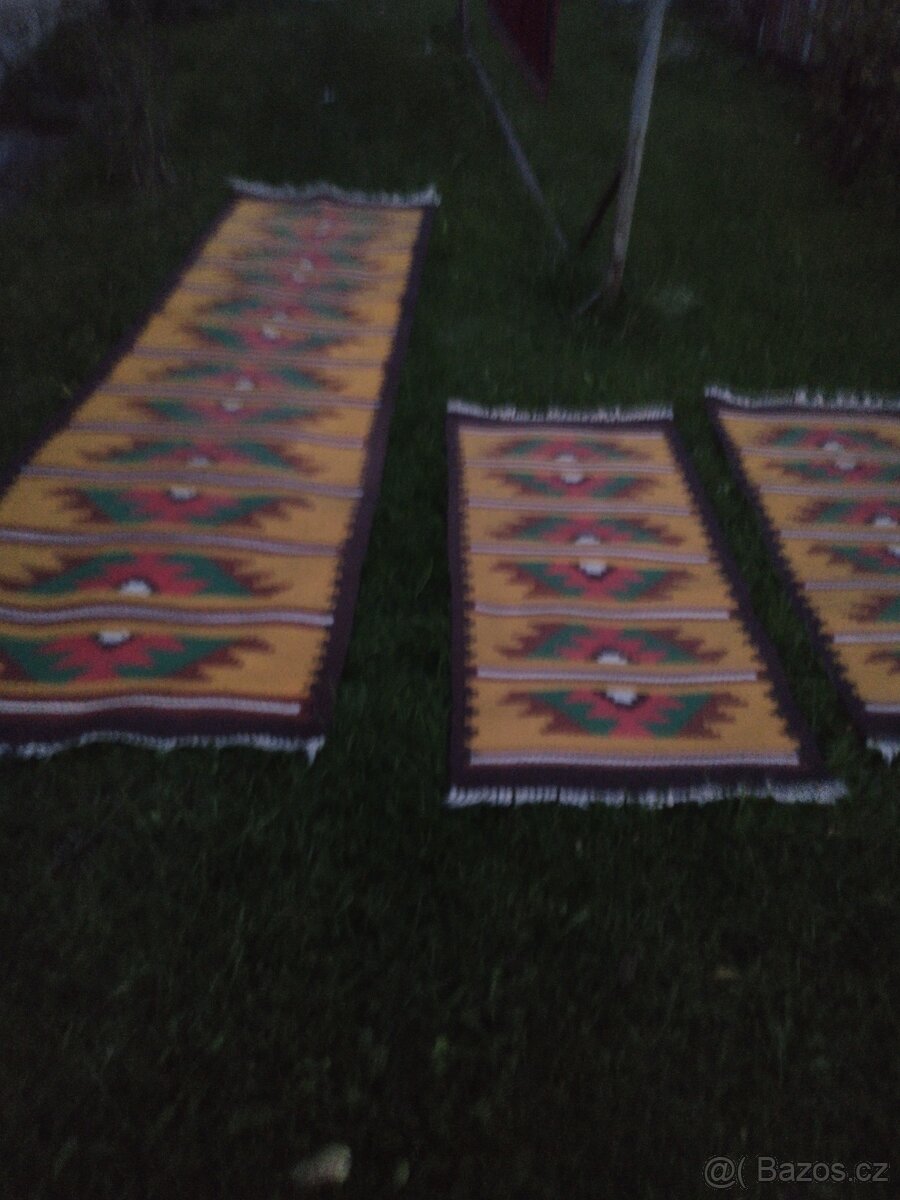 Predám súpravu kobercov KELIM - 6