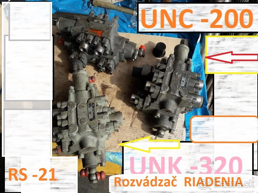 Výmnenik PRAGA pro stroje a UNC 200, UNC 201 - 6