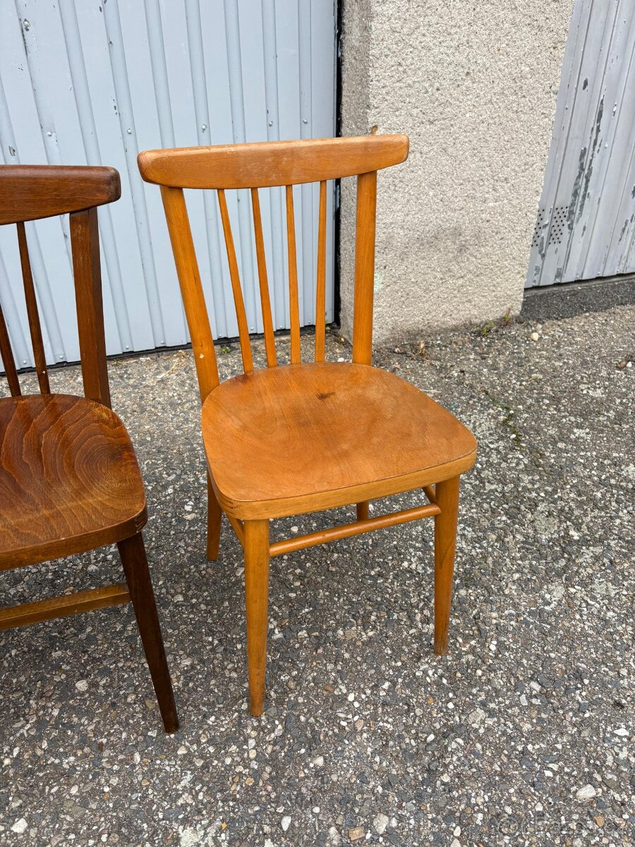 Dřevěné židle Ton - 6