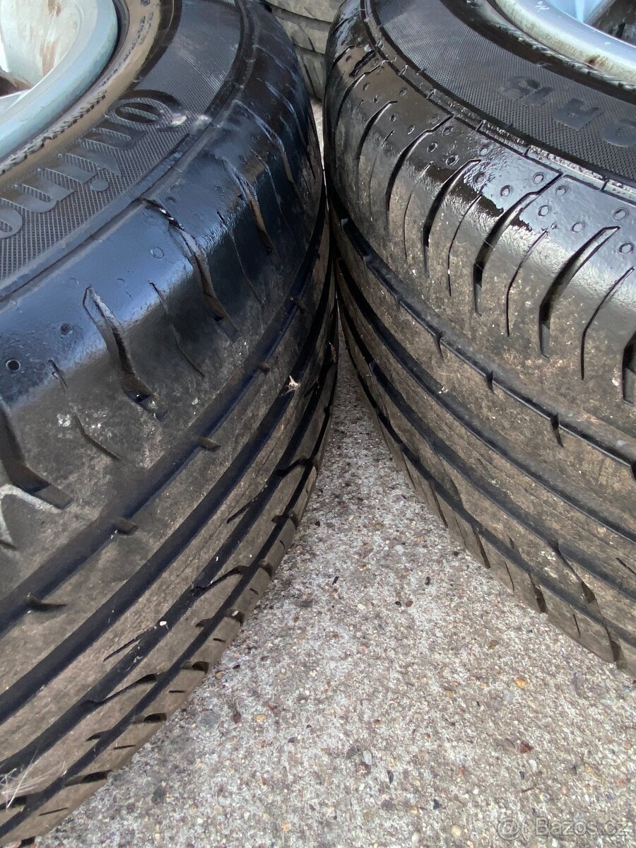 Letní hliníková kola 4x100 195/50 r15 Continental - 6