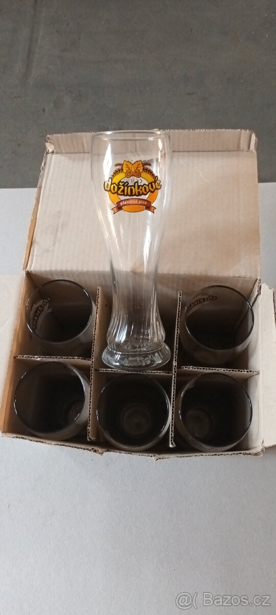 Prodám nové různé půlitry, sklenece - 6