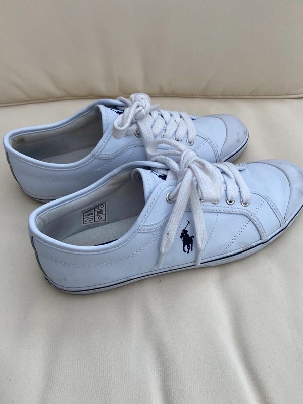 Bílé kožené tenisky Polo Ralph Lauren, 38/39 - 6