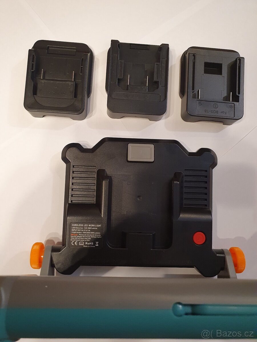 Aku LED světlo ULE3000 DeWALT, MILWAUKEE, Makita, Bosch - 6