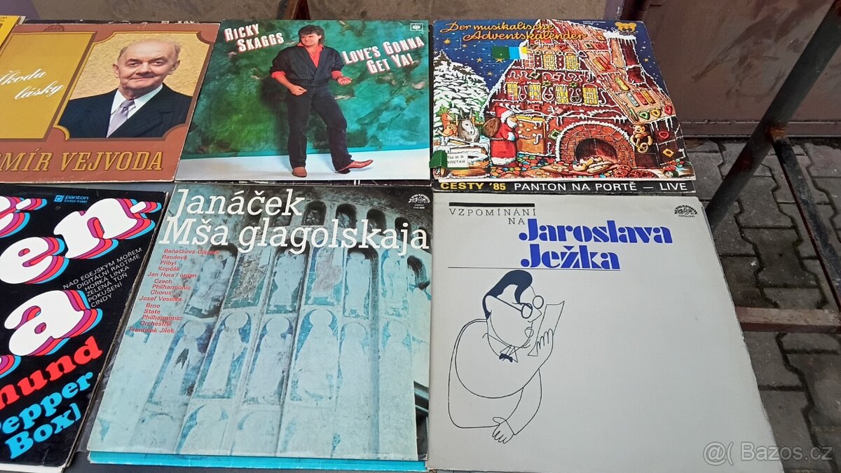 Lp desky různé žánry množství 300 ks. - 6