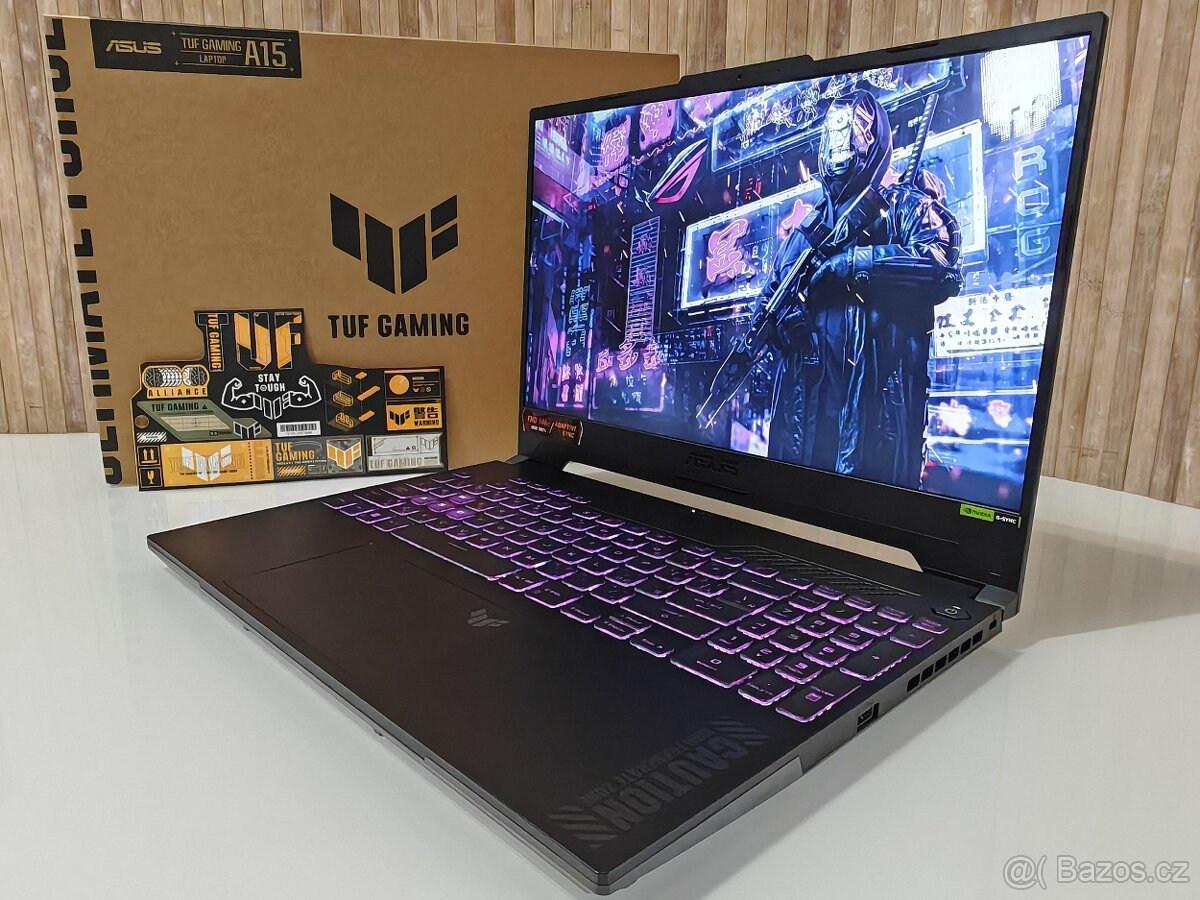 ASUS TUF GAMING RTX 4060 140W,R5-7535HS,1TB SSD M2,16GB RAM - 6