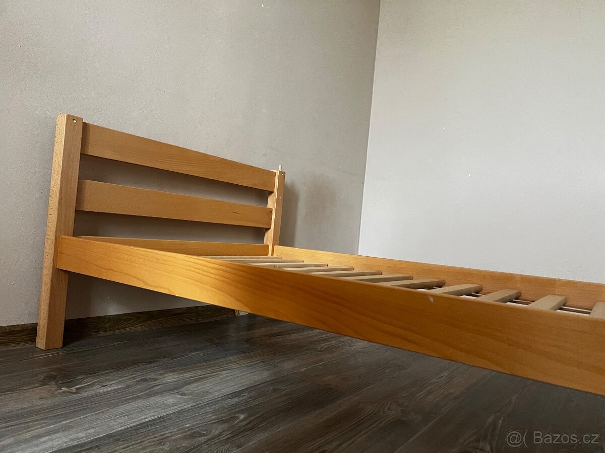 Postel jednolůžko s matrací - 6