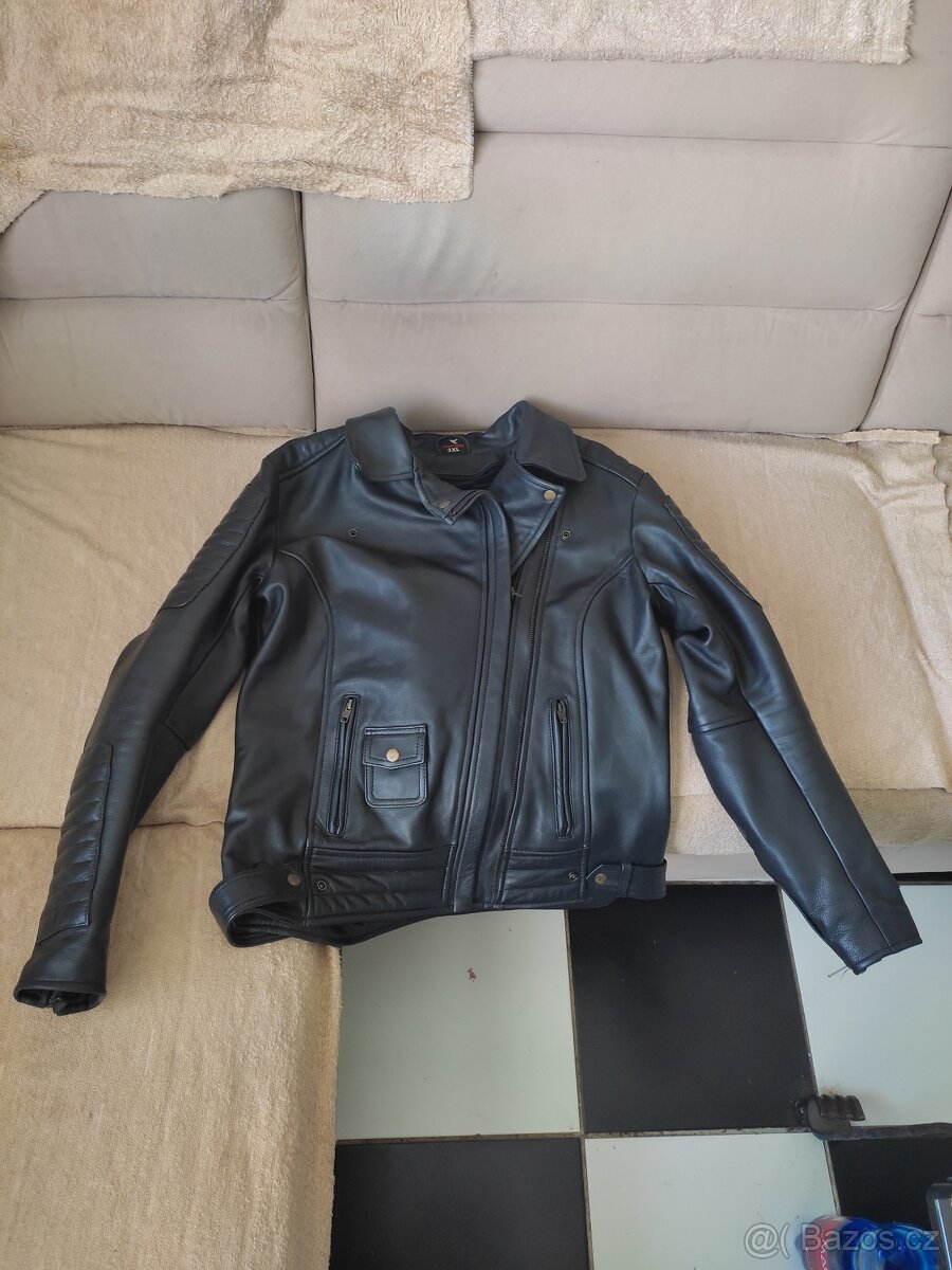 Dámská kožená bunda - 6