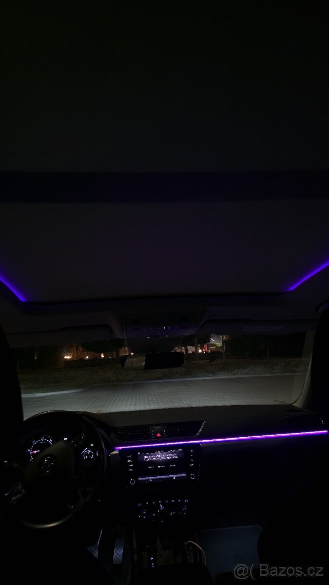Ambient Light osvětlení auta - kompletní sada - 6