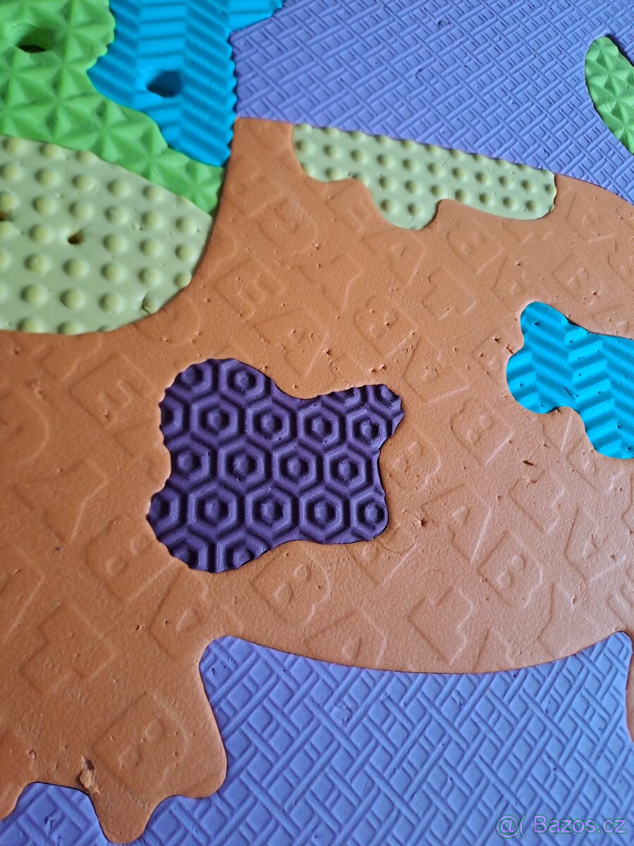 Pěnové puzzle, 2 sady, - 6