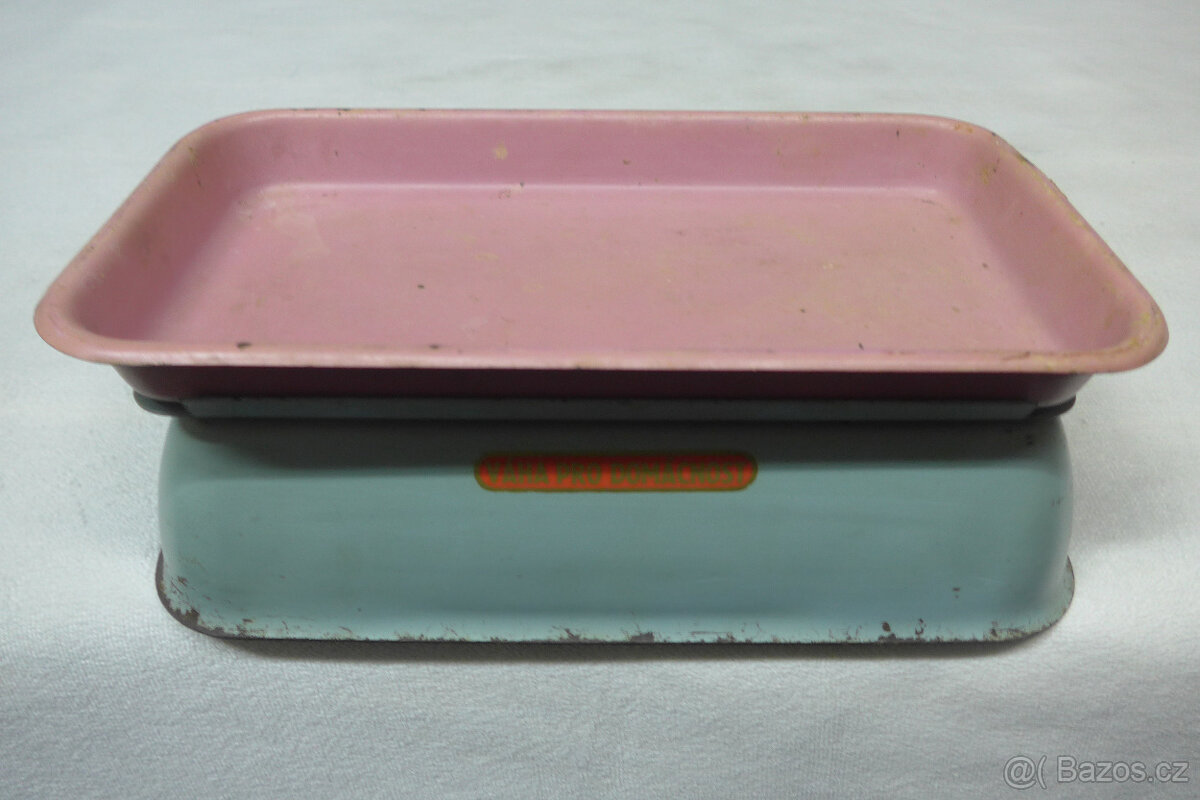 Mechanická Kuchyňská Váha KOVO CYKLOS ČSSR - 6