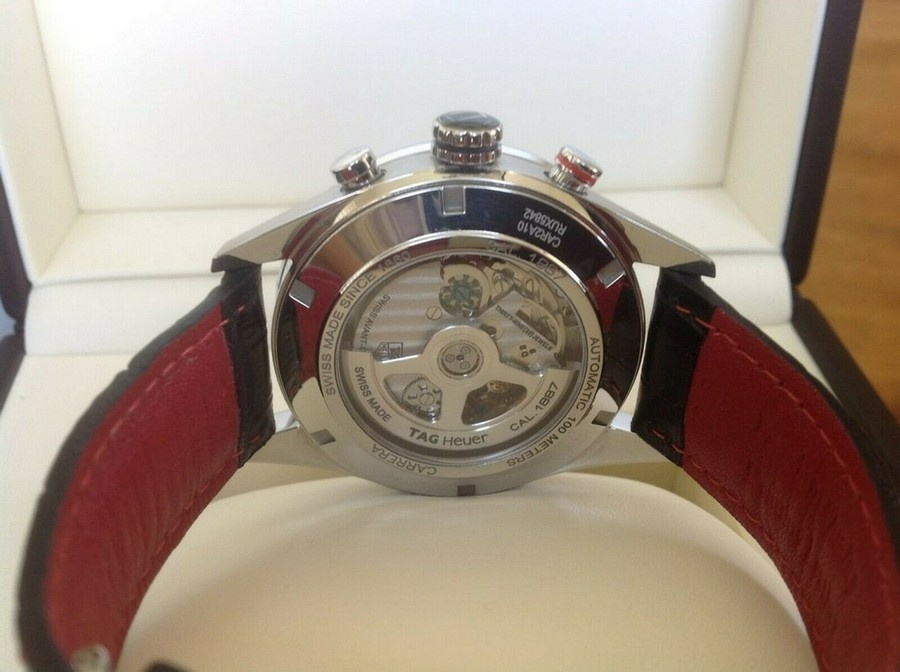 Náramkové hodinky TAG Heuer Carrera Caliber 1887 s keramicko - 6