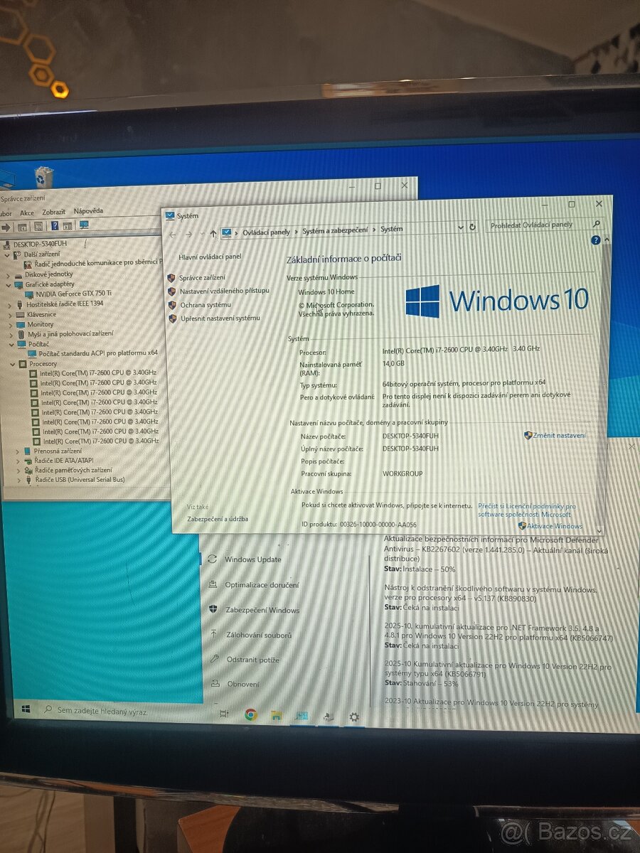 Počítač s monitorem i7,gtx750ti - 6