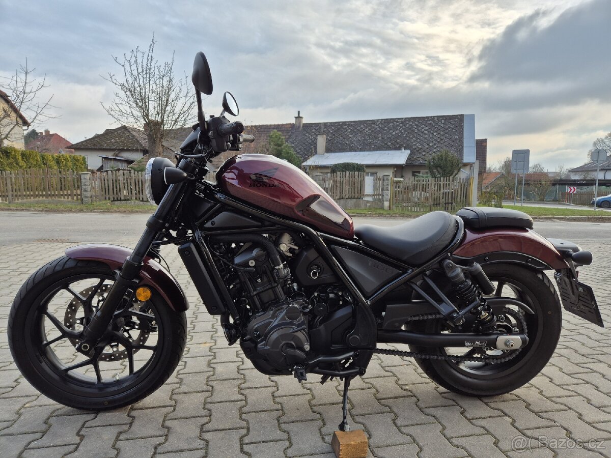 Prodám HONDA CMX1100 Rebel DCT, r. v. 2021, ABS, ČR, 357km - 6