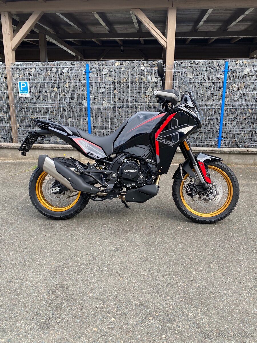 Moto Morini X-CAPE 700 Golden Edition - černá - 6