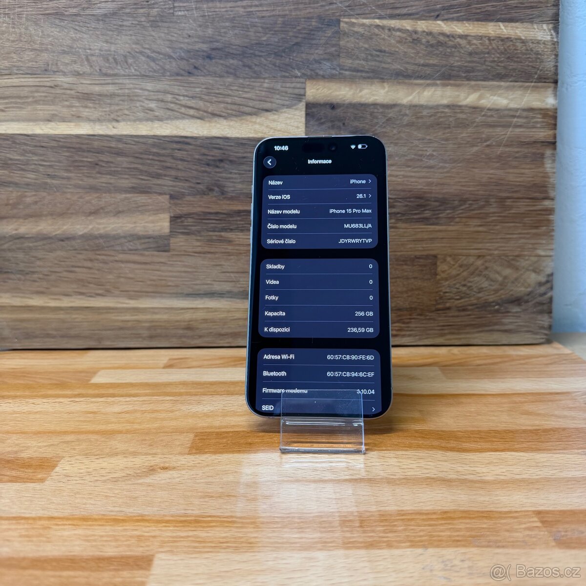 IPhone 15 Pro Max 256GB, natural titanium, eSIM (rok záruka) - 6