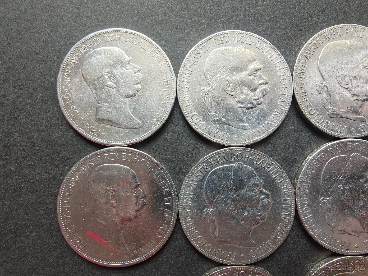 Mince 5 Koruna Rakousko Uhersko - 6