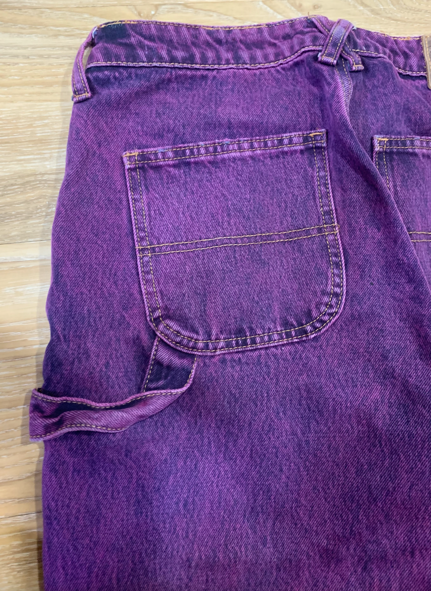 GUESS - dámské džíny - CARPENTER - KAPSÁČE - 6