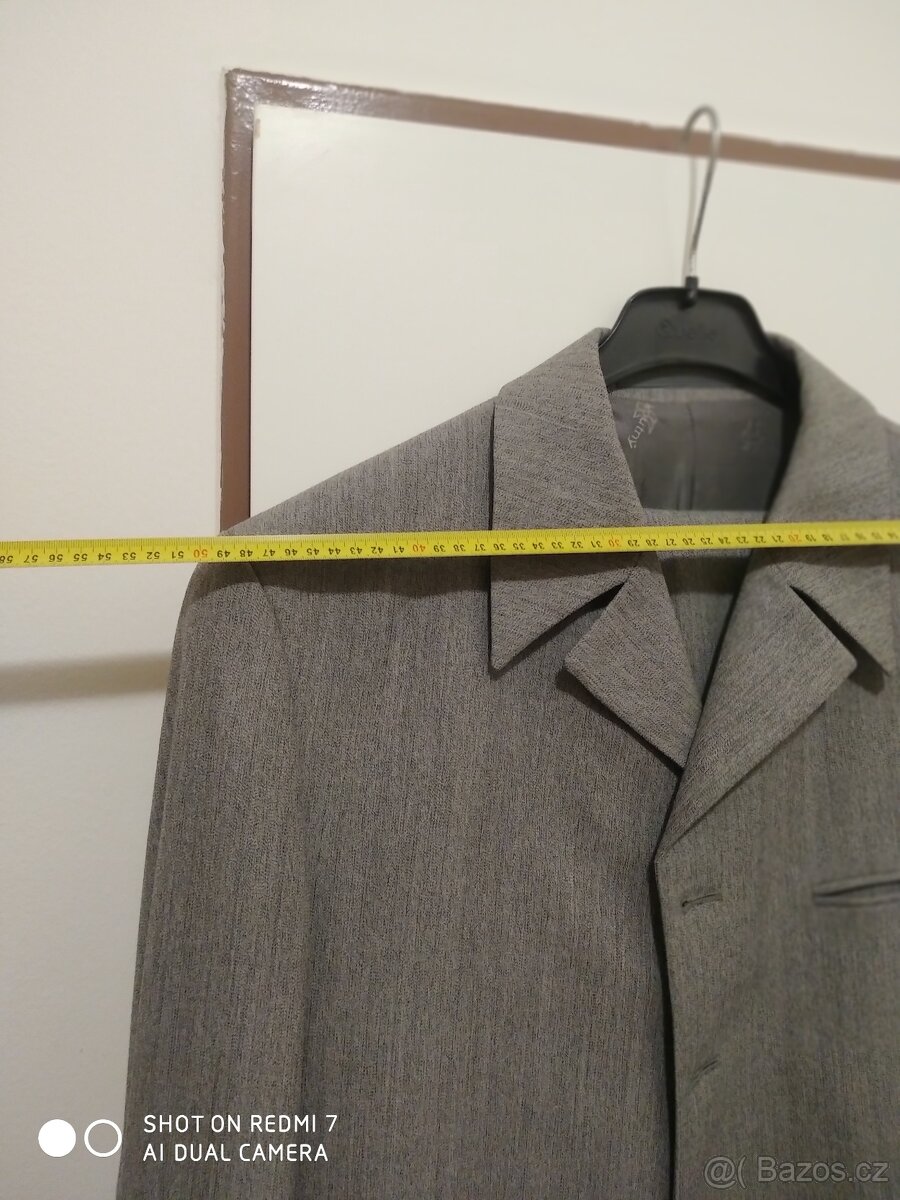Pánský oblek Koutný - šedý - 6
