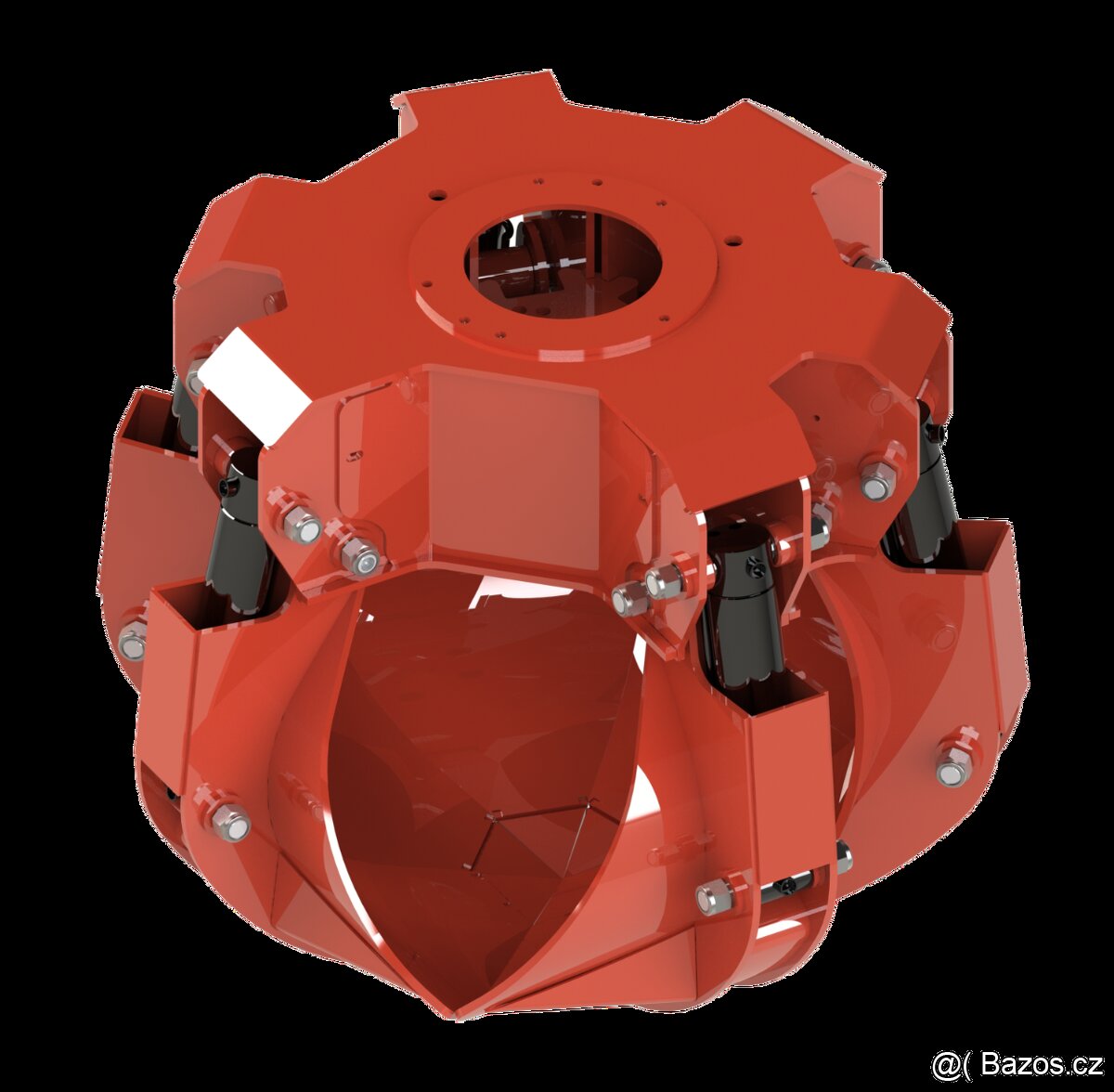 Polypový drapák, kovošrot, odpady, dřevo - 6
