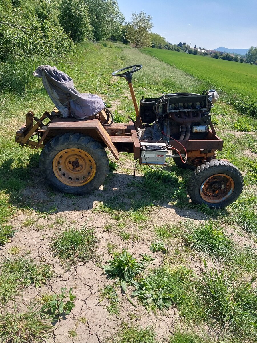 Prodam malotraktor domácí výroby - 6