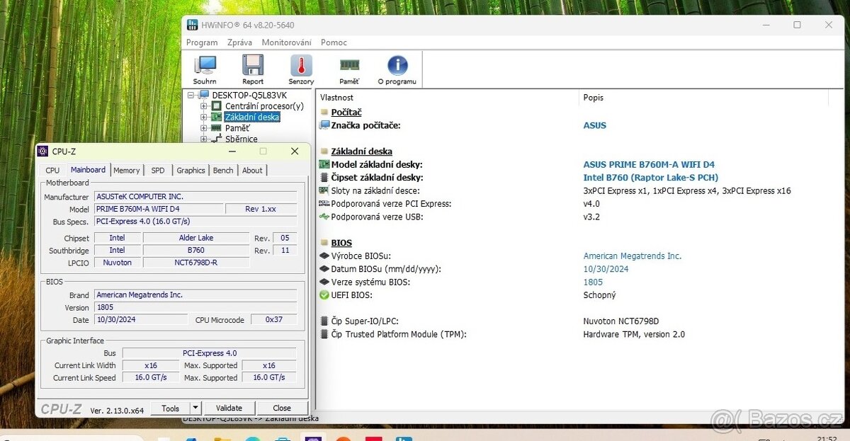 ASUS PRIME B760M-A WIFI D4 Socket 1700,Funkční,Záruka - 6