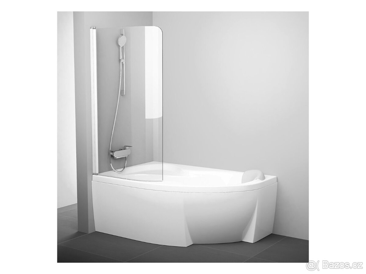 Vana Rosa II + podpora vany + vanová zástěna - 6