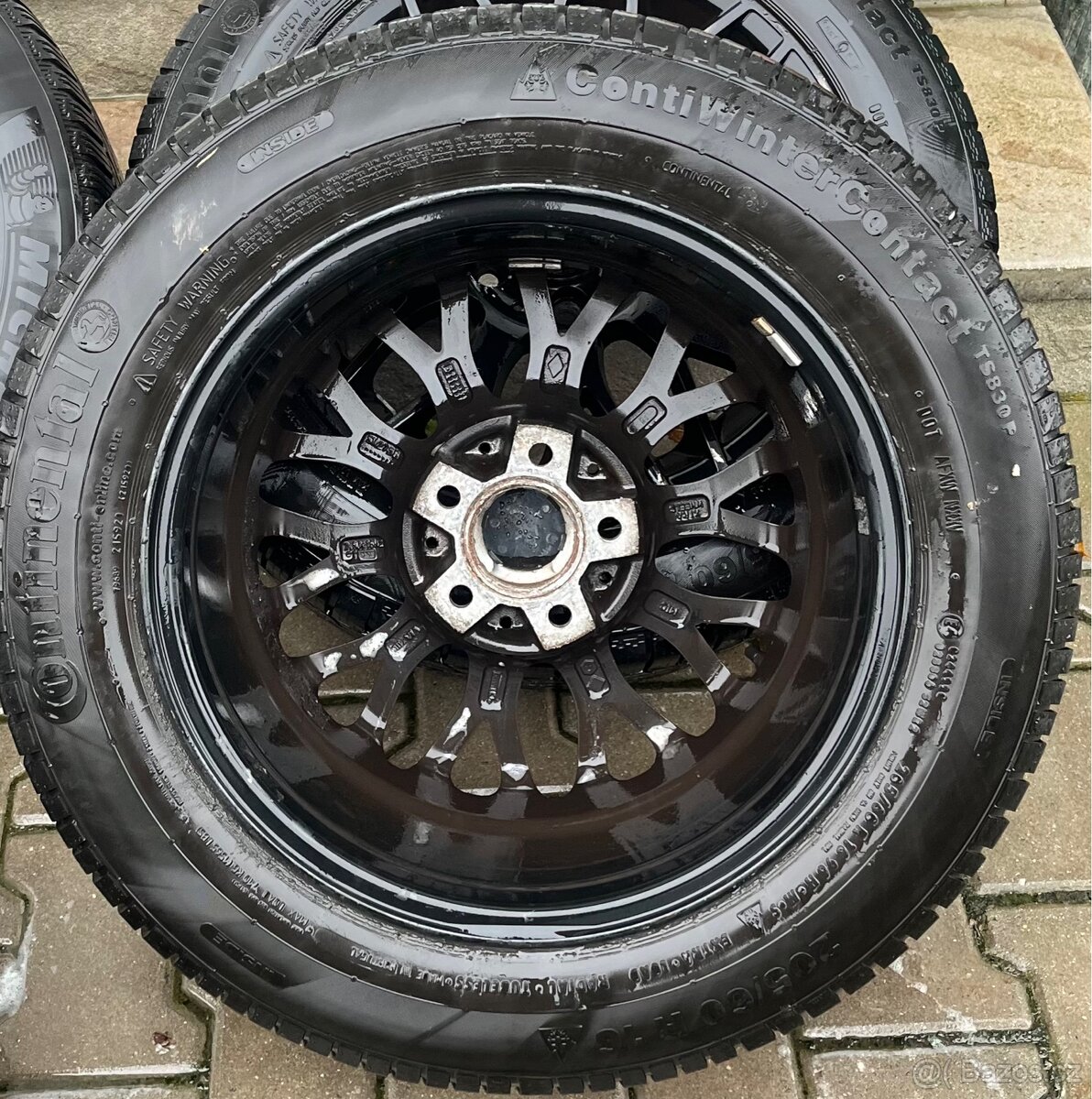 Alu kola černá, 5x112, R16, zimní - 6