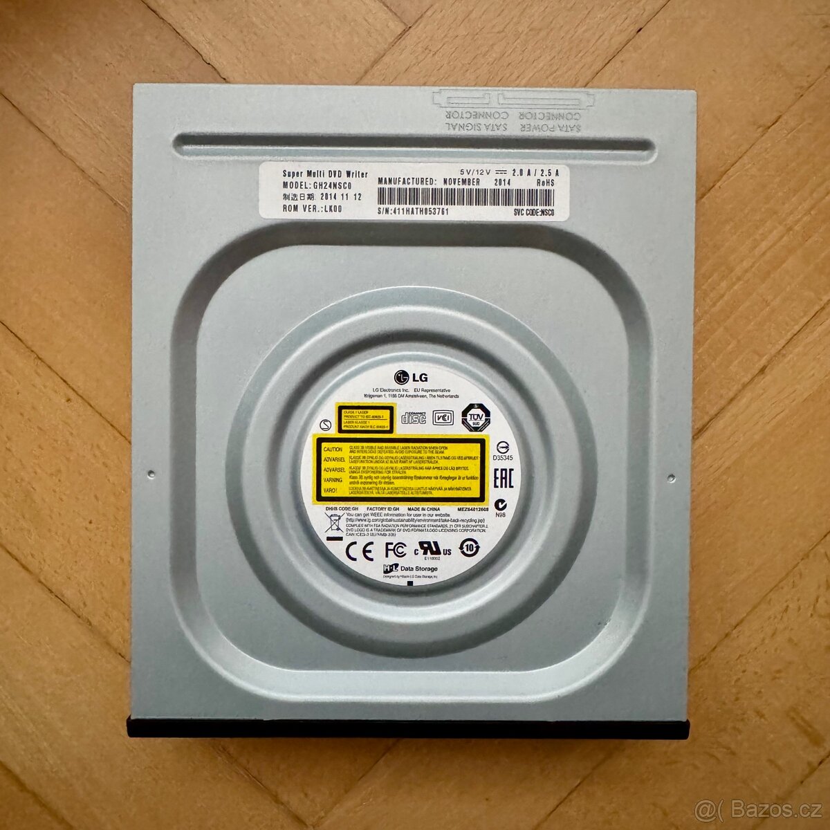 DVD-RW vypalovačky ASUS/LG, SATA, 24× DVD±R, 48× CD-R - 6