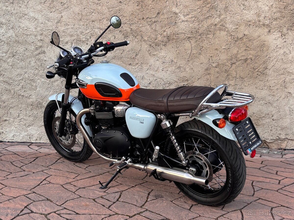 Triumph Bonneville T100 2022, najeto 10450km - 6