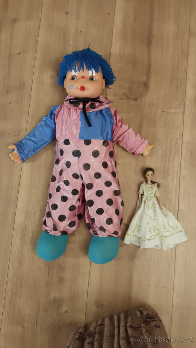 retro veliký klaun a panenka - 6