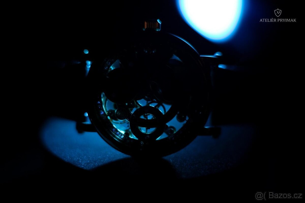 Skeletové Hodinky Ateliér Pryimak – Orloj 1410 - 6