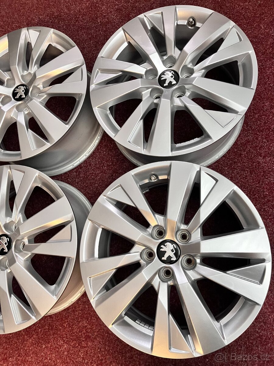 5x108 R17 Peugeot 3008 / 5008 originál alu disky - 6