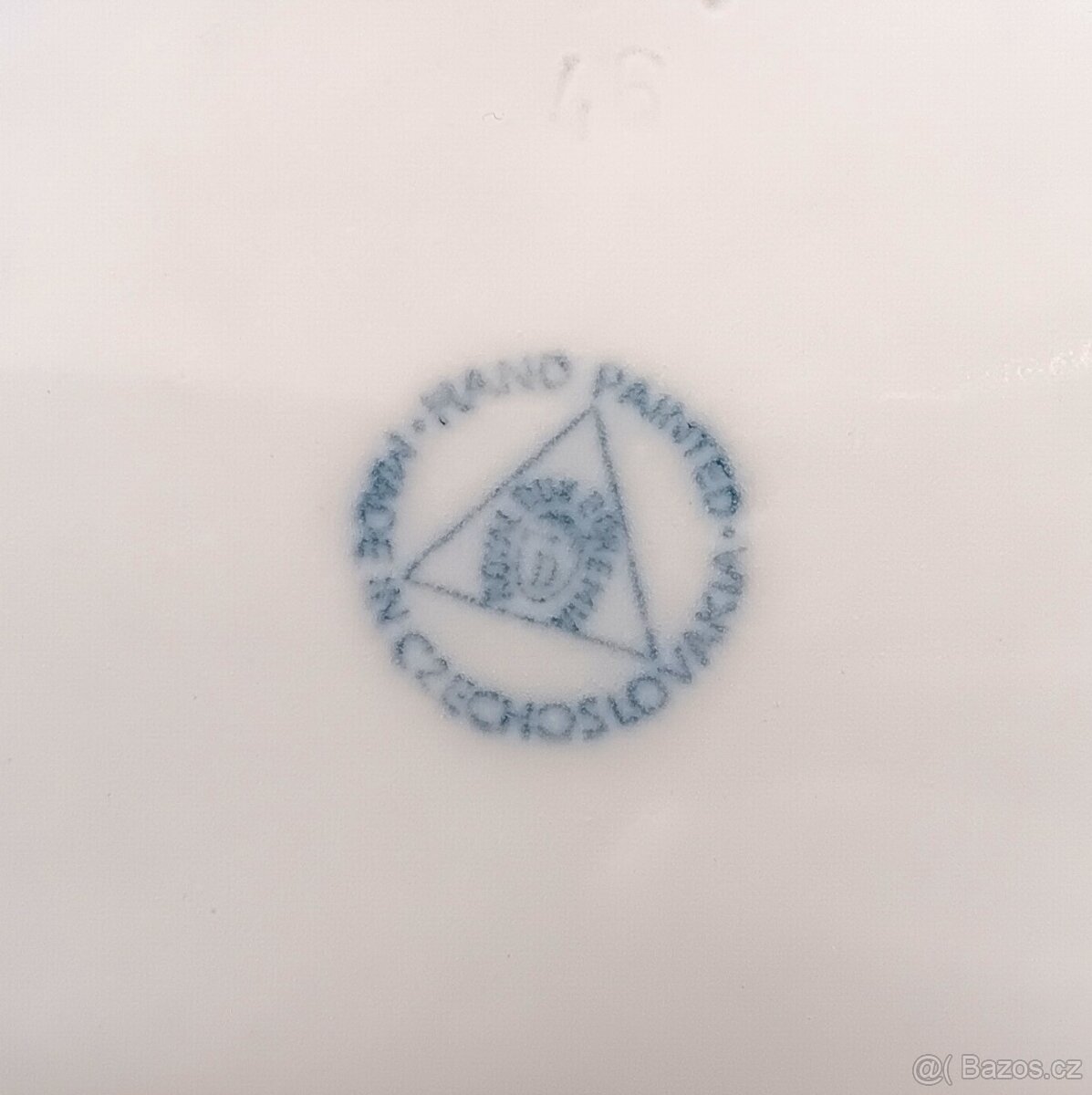 Porcelánové empírové hodiny Hamos Komtesa - 6