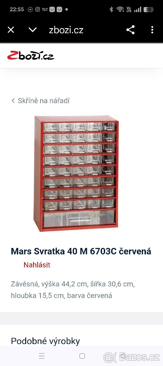 Úložný box do dílny garáže NOVÝ - 6