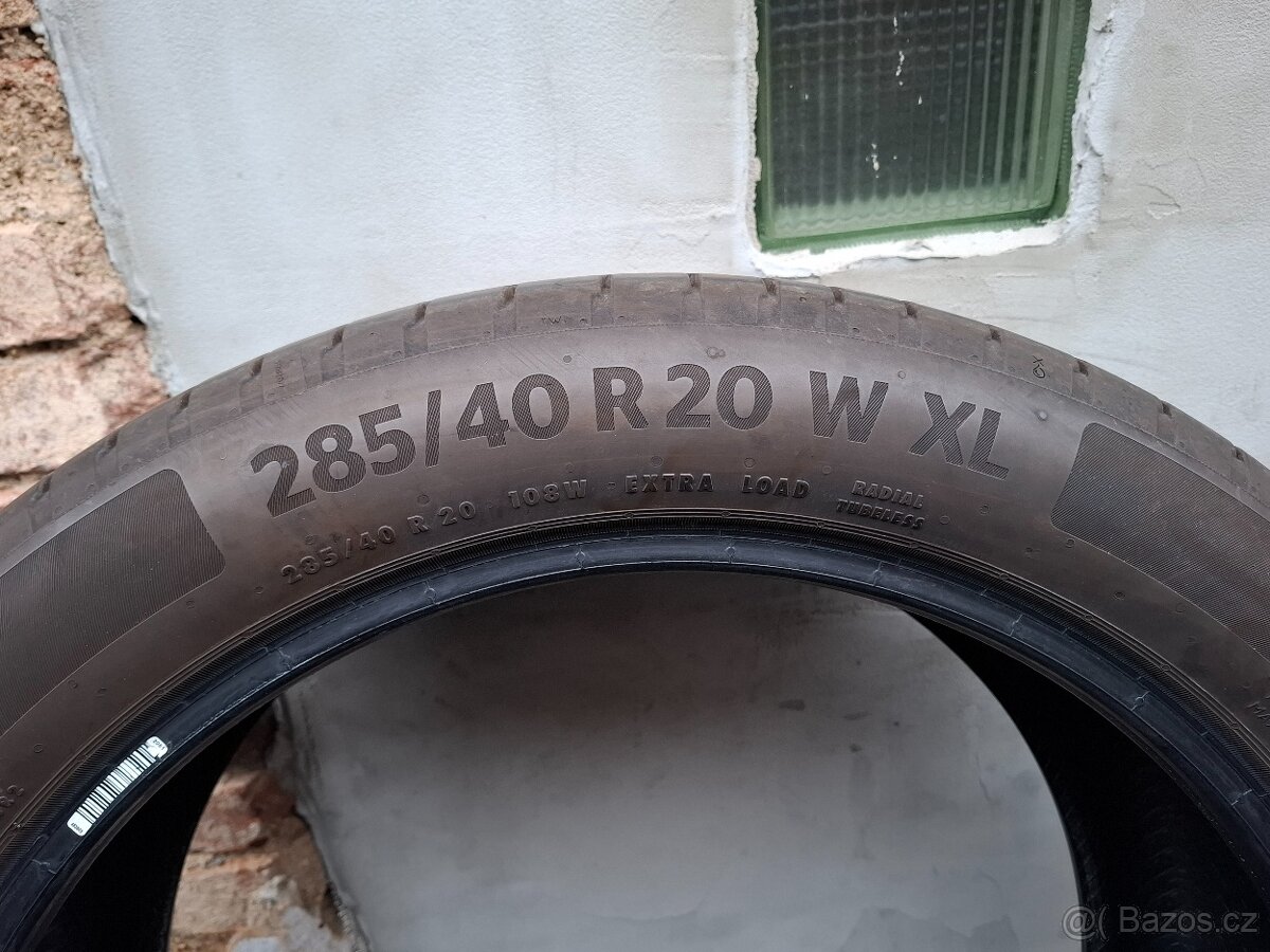 LETNÍ PNEU CONTINENTAL 255/45/R20" + 285/40/R20" - 6