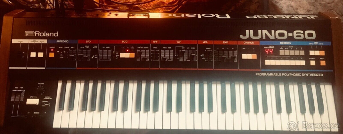 Roland Juno 60 s kufrem, vintage v dobrém stavu, GF-Studio n - 6