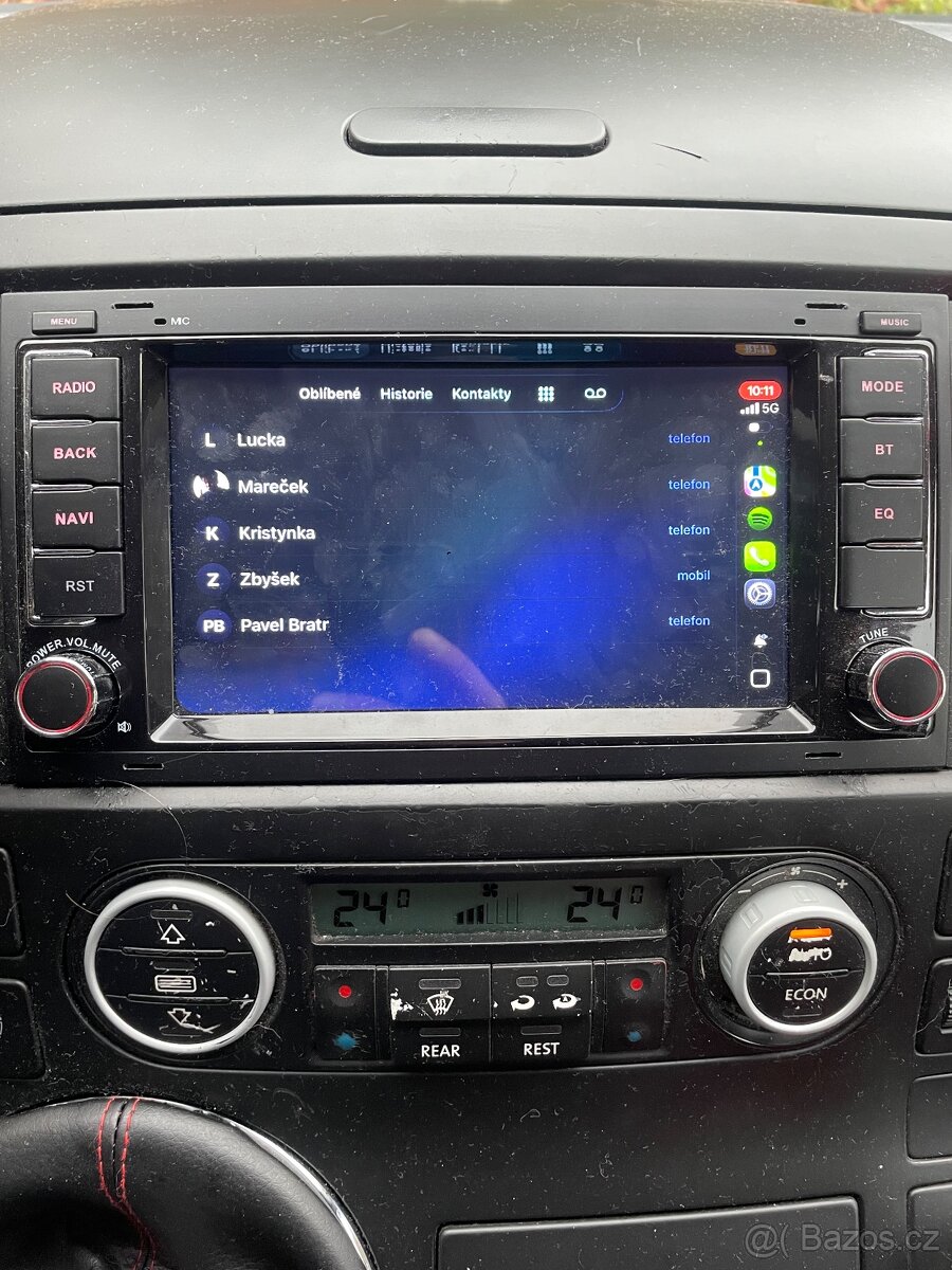 2din autorádio VW T5 - 6