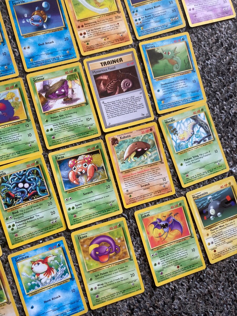 POKEMON Balík karet od BASE SET po Rocket - 6