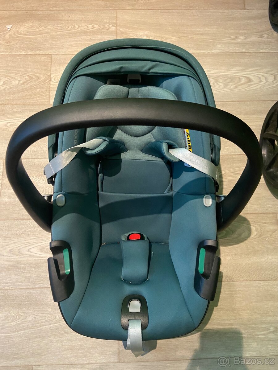 Kočárek Mio Plus 2v1 Pacific Green + Maxi-Cosi Pebble 360 - 6