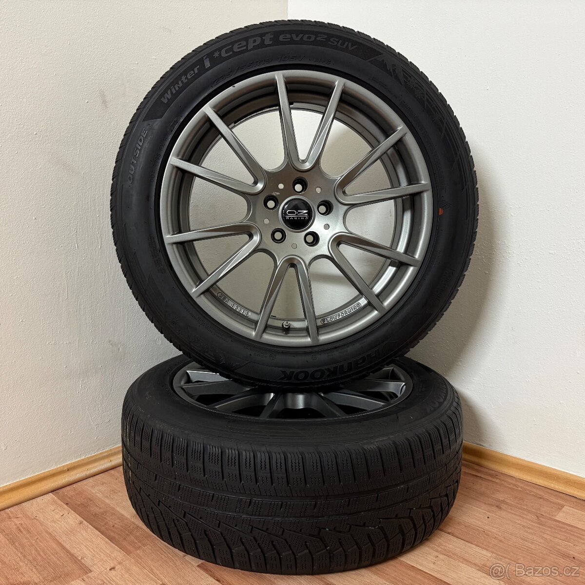 AUDI/VW/ŠKODA 5x112 R19 ET30+ZIMNÍ 235/55R19 4,5mm - 6
