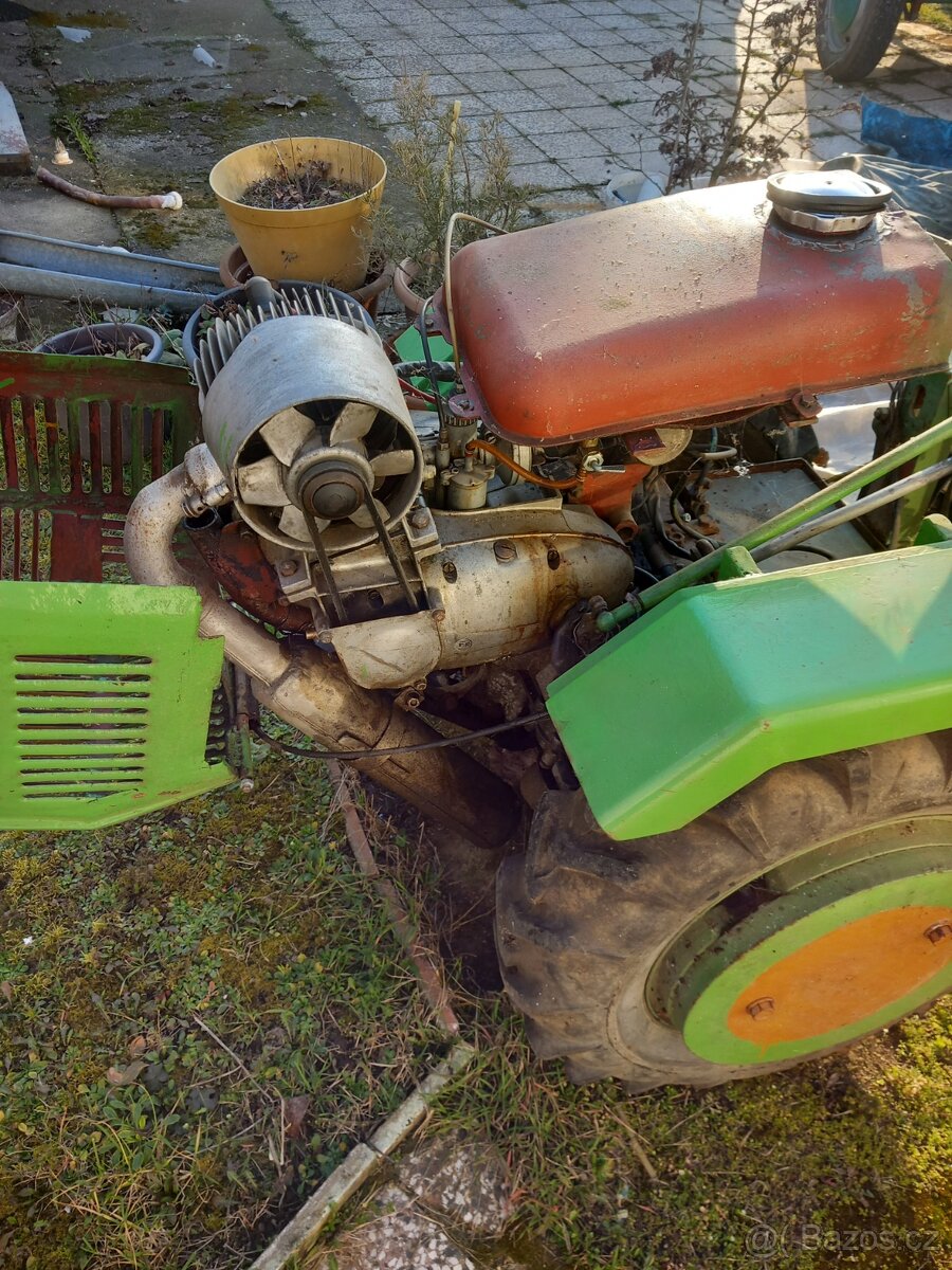 Malotraktor domácí výroby - 6