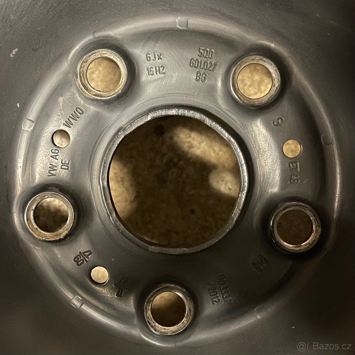 Plechové disky 16” + zimní pneu - 6