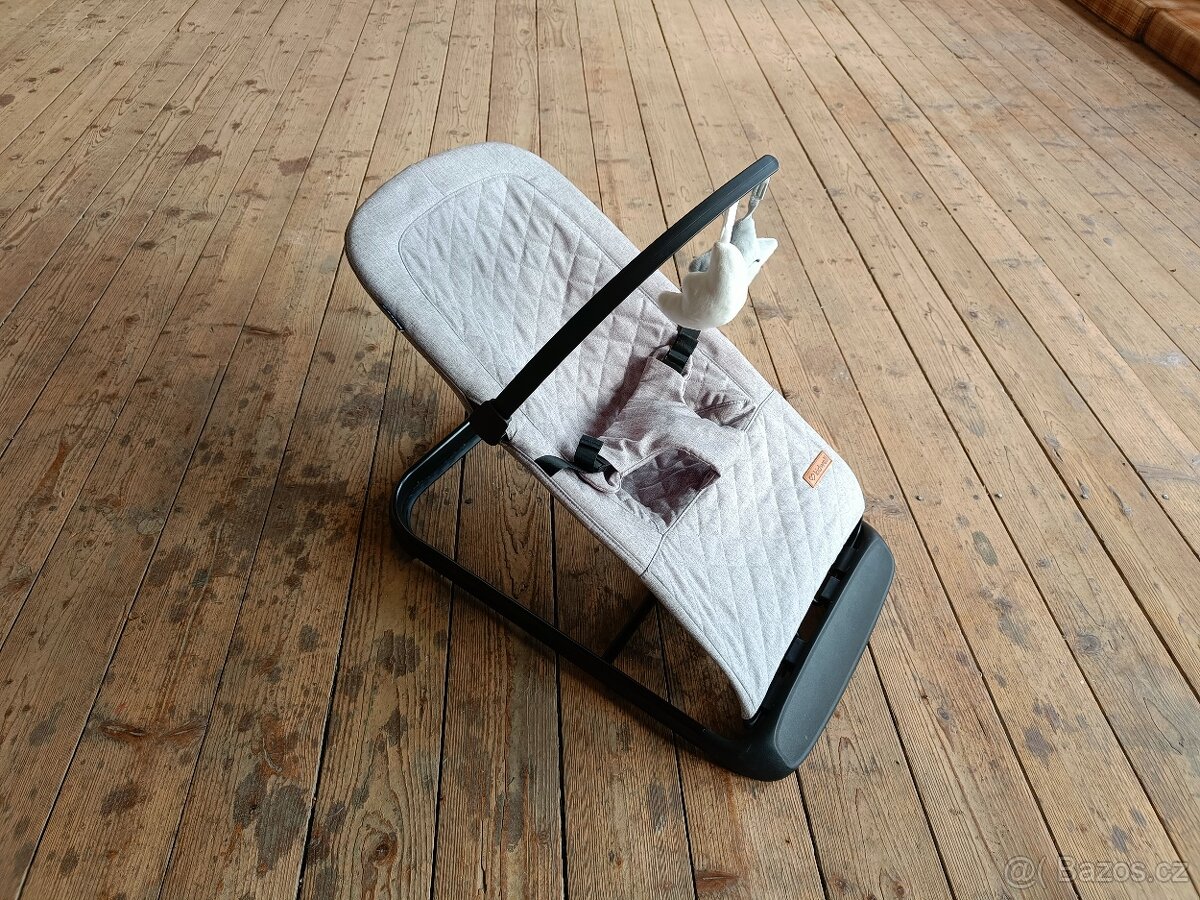 Houpací lehátko KIDWELL LARO skládací pro miminka 2 hračky - 6