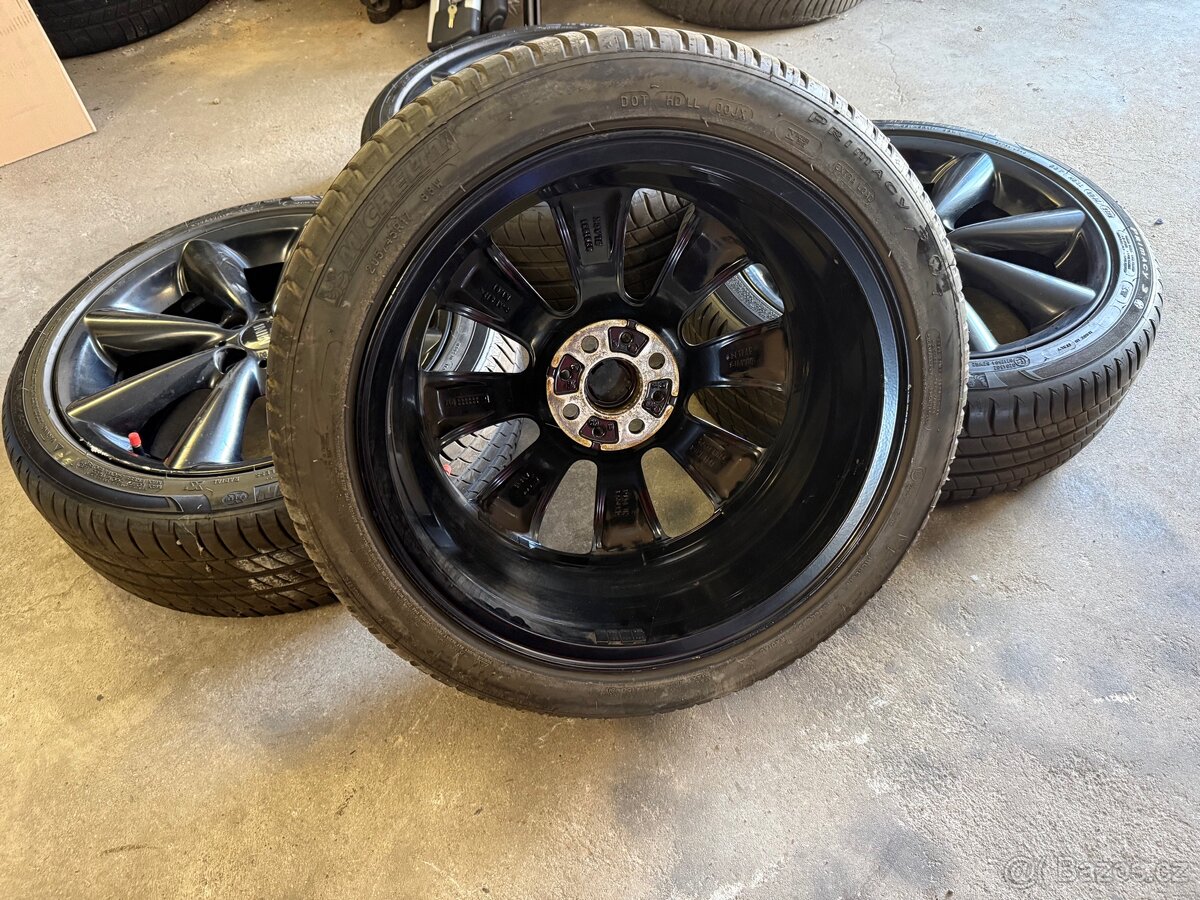 Originální alu kola Mini Cooper S 4x100 R17 - Michelin 7 mm - 6