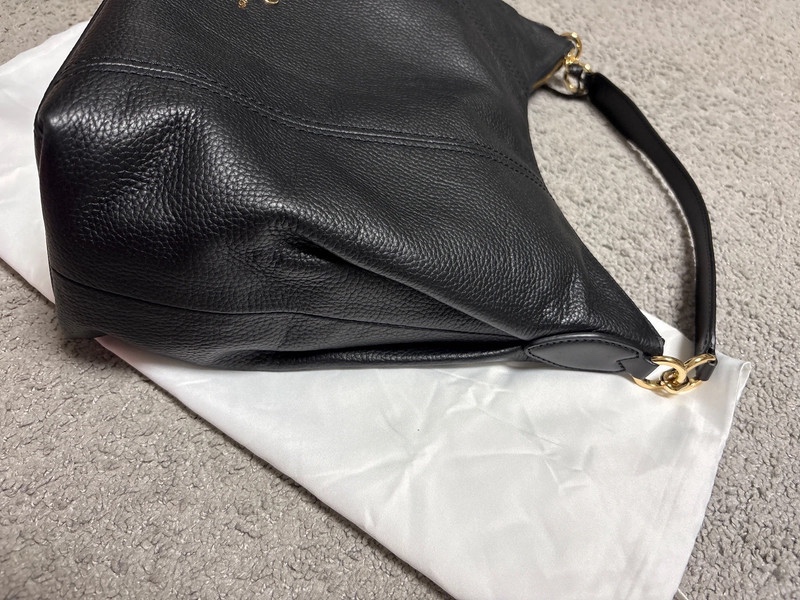 Michael Kors Sienna Černá kožená kabelka - 6